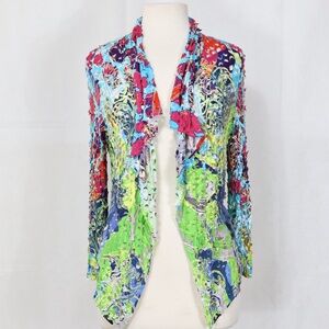 Alberto Makali Colorful Artistic Blazer